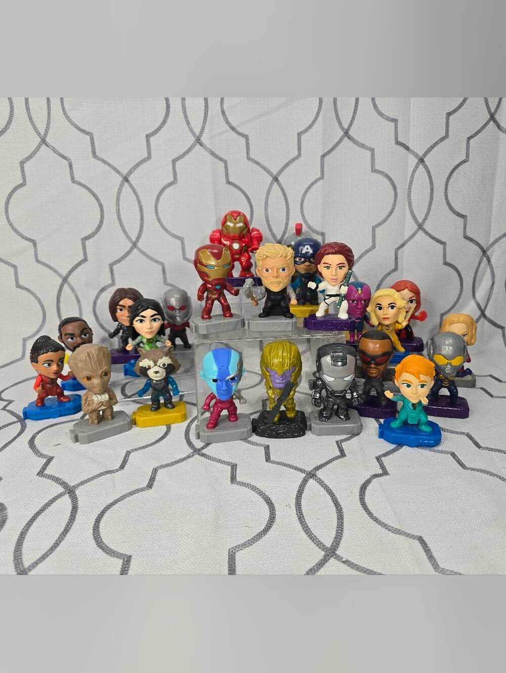 2019 McDonald's Marvel Avengers Endgame & Eternals Happy Meal Toy Lot Of 23